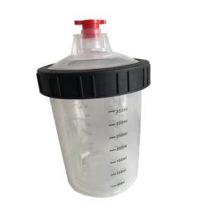 Buy cheap 350Cc Plastic paint Mixing Cups Disposable Mixing Cups With Mixing Sticks product