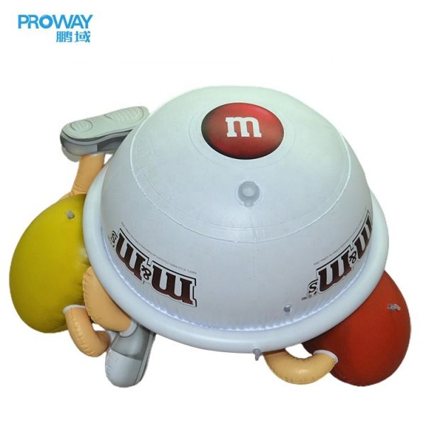 Inflatable Advertising Decoration - Giant Candy Bowl & Character Display for Store Promotion