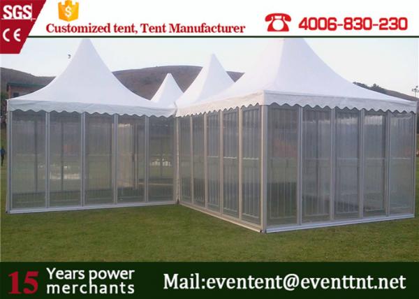 Quality New aluminum frame best price pagoda party tent on sale for wedding in China for sale