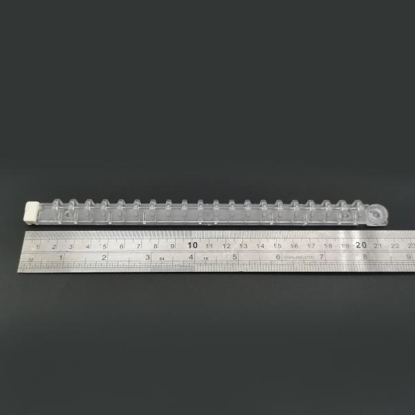 20 Rings Plastic Comb Binder Transparent Paper Ring Binder Flexible