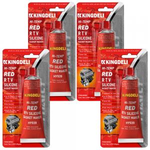 China Red Black RTV Silicone Gasket Colored Exterior Caulk for Bathroom on sale