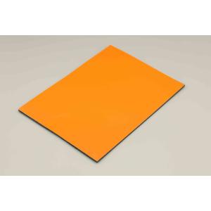 Exterior wall panel ACM with PVDF Coating Orange ACP Aluminum Composite Panel Ceiling decoration 4MM 1.22*2.44m