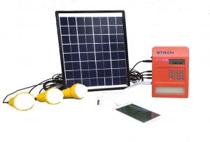 ST388 30W Anti UV Pay As You Go Solar System With 2000mAH Li Ion Battery