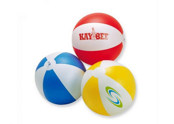 Quality Custom kids inflatable water toys pvc beach ball for promotional gifts for sale
