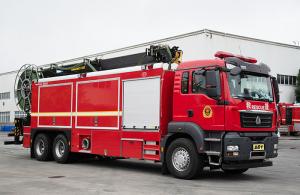 Buy cheap Long Distance Water Supply Special Vehicles Pumper Apparatus product