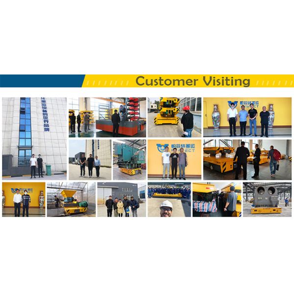 Large Capacity 20 Tons Automatic Transfer Trolley For Handling Heavy Material