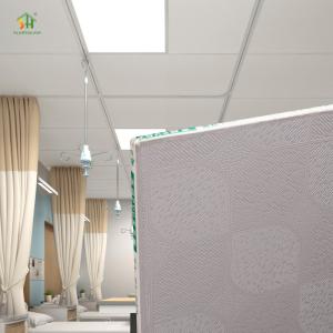 Modern Style PVC Gypsum Ceiling Tiles Rectangle Shape Square Edge