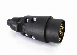 Buy cheap Truck Trailer Plug 7 Pole Round Trailer Connector For Backup Alarm product