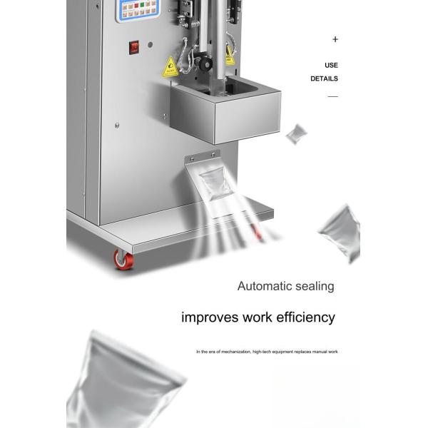 Multi-Function Commercial Packaging Machine for Small Sachets of Coffee and Tea Powder
