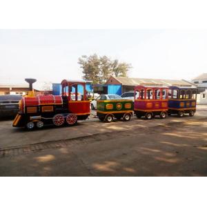 Buy cheap Pollution Free Trackless Train Amusement Ride With Smoke Steam Spray Device product