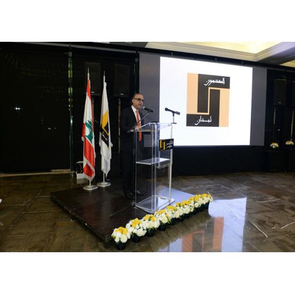 P2 P3 Small Pitch Indoor LED Video Wall Screen H140º / V 60º High Definition