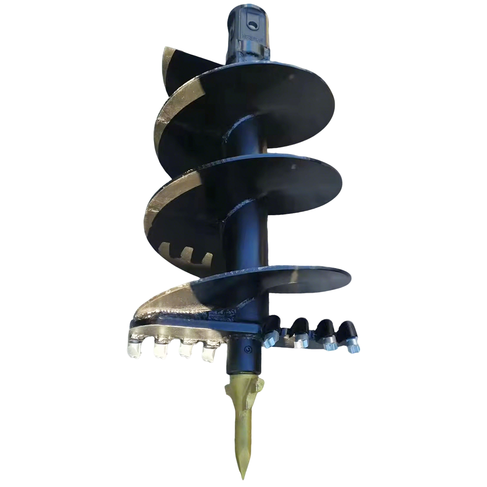 Custom Drilling Machine Auger Bits Drill Attachments for Compact Excavators Hydraulic Drill Bits Hydraulic Drill Drives Excavator , Tractor , Jack ,