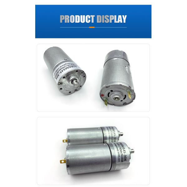 Customized FT-37RGM545 DC 3-24V High Torque Gear Motor for Coffee Machine