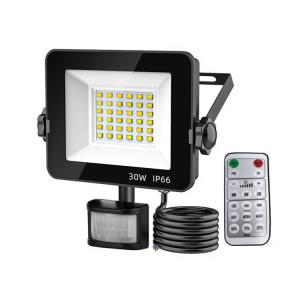 China Waterproof Remote PIR Sensor LED Floodlight With Brightness CCT Dimming on sale