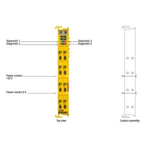 Buy cheap EL6900 Beckhoff EtherCAT Terminal Communication Interface, TwinSAFE Logic product