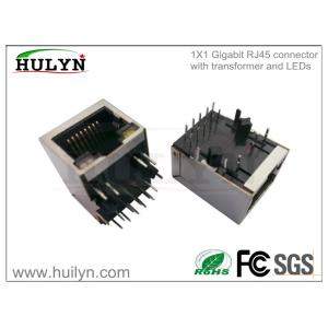 Buy cheap RJ45 connector With transformer 1x1 RJ45 JACK product