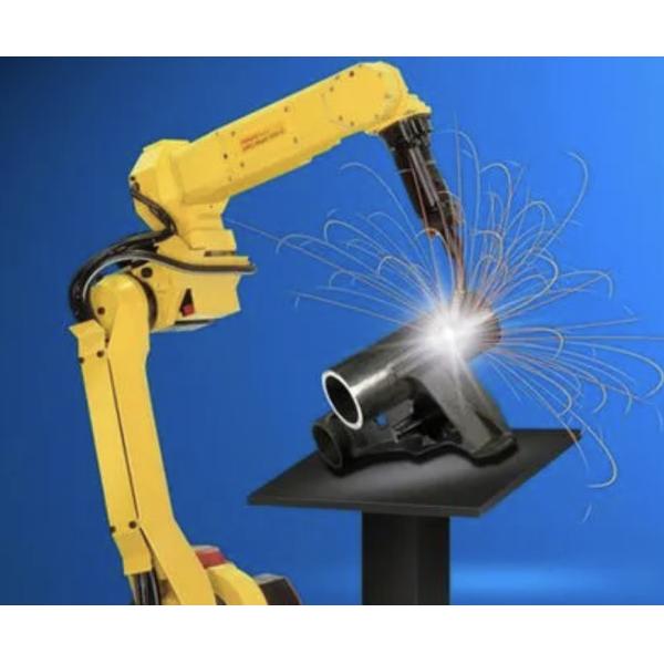 Welding Industrial Robot Software Automatically Generating Curves From Arm Edge