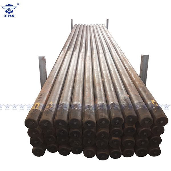 2 Meter Length Three Tube Drilling Rods for Micro Plile Drilling