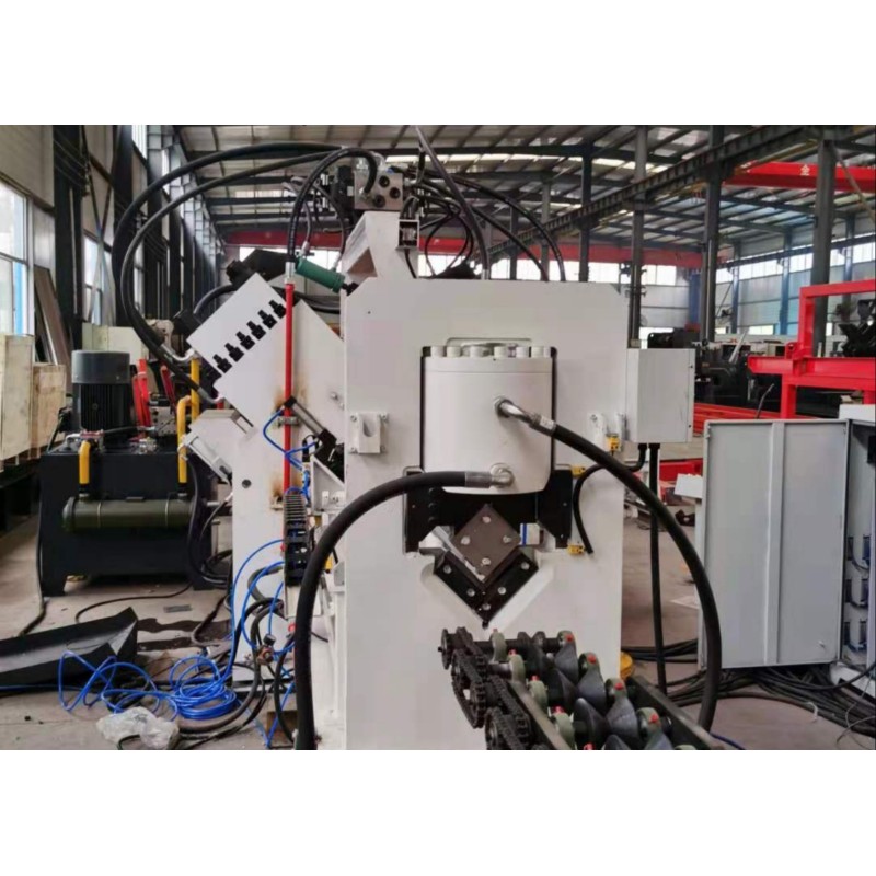 28000×6500×2200mm Angles Shearing Punching Machine Line Input By Keyboard And USB Interface