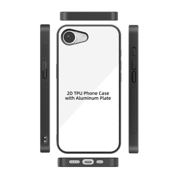 Custom Blank 2D TPU Rubber Sublimation Phone Case For IPhone 16e
