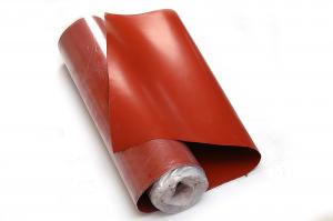 Buy cheap Insulation Silicone Coated Fiberglass Cloth Fire Resistant Silicone Rubber Sheet product