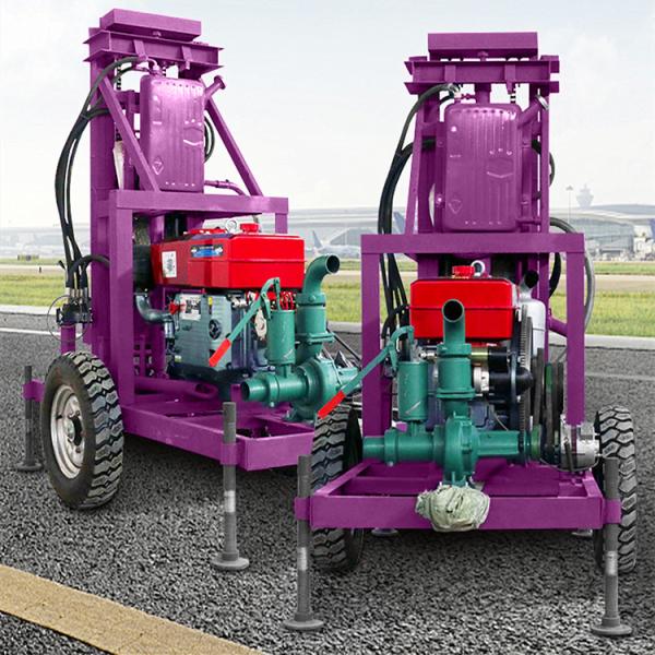 Water Well Drilling Machine Rotary Borehole Drilling Rig Portable Water Well Drilling Equipment