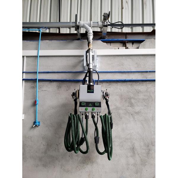 Car Sanding Machine Central Dust Extraction Collection System In Painting Workshop