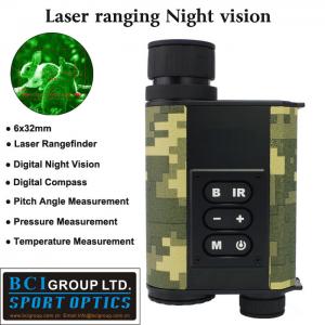 Buy cheap Night vision monoculars 6x32mm Laser Rangefinders 500m Speed Range product