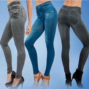Buy cheap                  2022 New Style Leggings 3 Colors Women Fashion Wear Butt Lifter Jeans Leggings              product