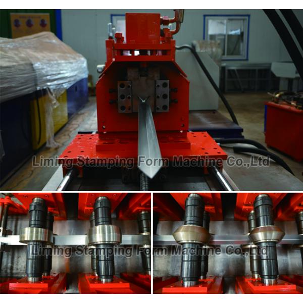 SKD11 Rolling Shutter Door Slats Roll Forming Machine 8 Tons