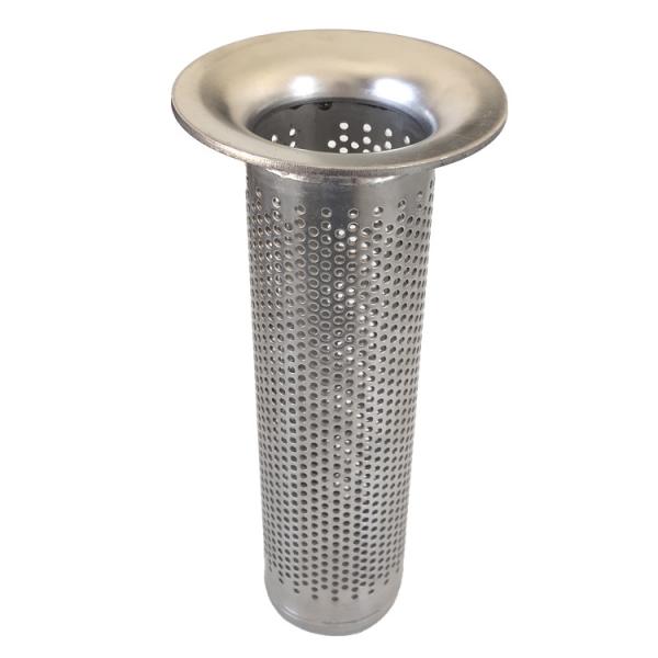 Custom Made 304 316 Stainless Steel Drain Net Strainer Perforated Metal Mesh