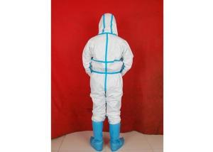 Buy cheap Waterproof Disposable Isolation Gowns , Protective Clothing Disposable Single Use product
