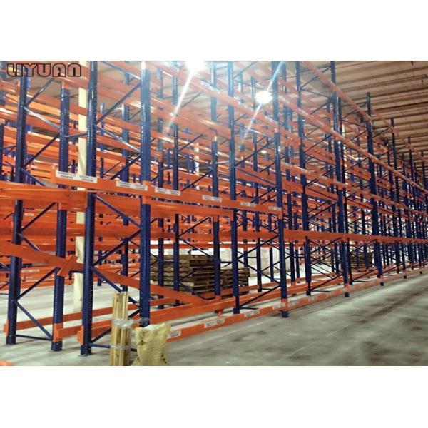 Steel Structure Very Narrow Aisle Racking VNA Pallet Selective Racks Stable