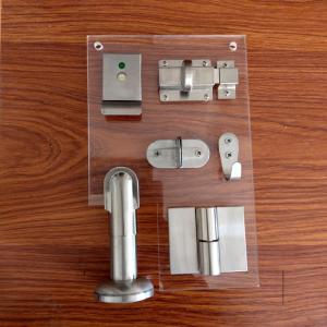 Buy cheap SS201 Toilet Cubicle Hardware Antirust Toilet Partition Accessories product