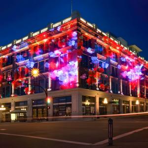 Displays For Interactive Architectural Mapping Building Facade Projection