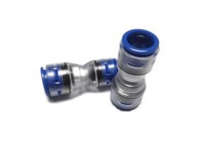 14MM to 12MM Blue Color Microduct Reducer  Precision Machining Dimension