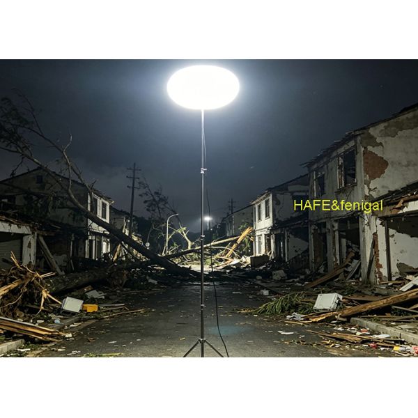 Sun AP Series Balloon Light with 360° Uniform Illumination Flexible Power Solutions and Silent Operation for Disaster Sites