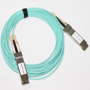 Buy cheap 850nm 10 Meter QSFP+ Active Optical Cable Assembly Compatible 40GBASE AOC product