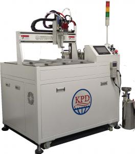 China Crystal Lens Doming Machine for Precise Ratio-Mixing of PU and Epoxy Resin AB Adhesive on sale