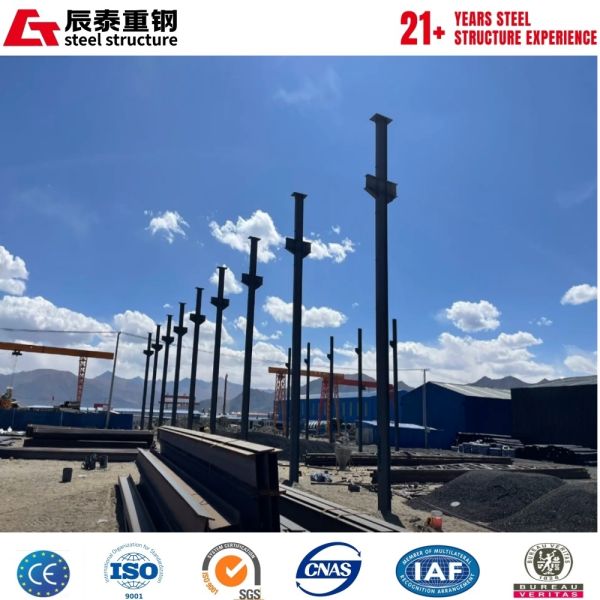 Earthquake Resistant Prefabricated Steel Workshop For Seismic Zone Factories