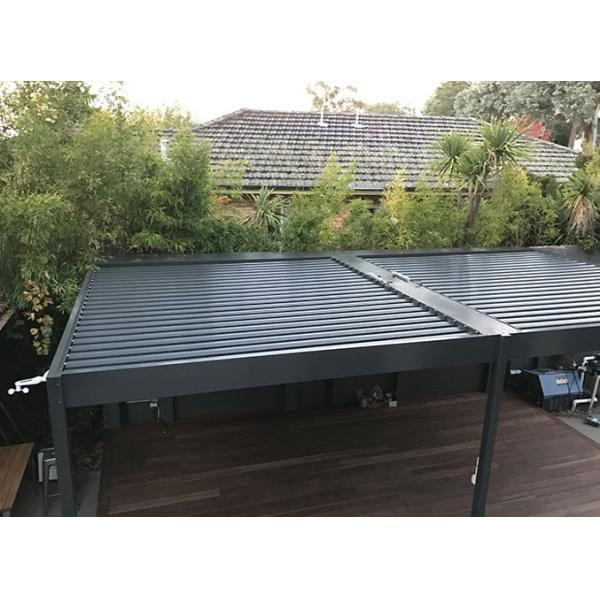 PROLOUVER Cheap Price Aluminum Louvered Roof Pergola Kits Hot Sale