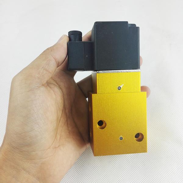 Compact Solenoid Control Valve Air Solenoid Valve Compressed Air Working Medium