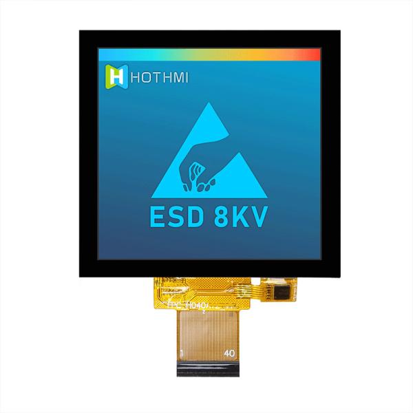 Square IPS TFT LCD Display 4 Inch Capacitive Touch TFT LCD Display