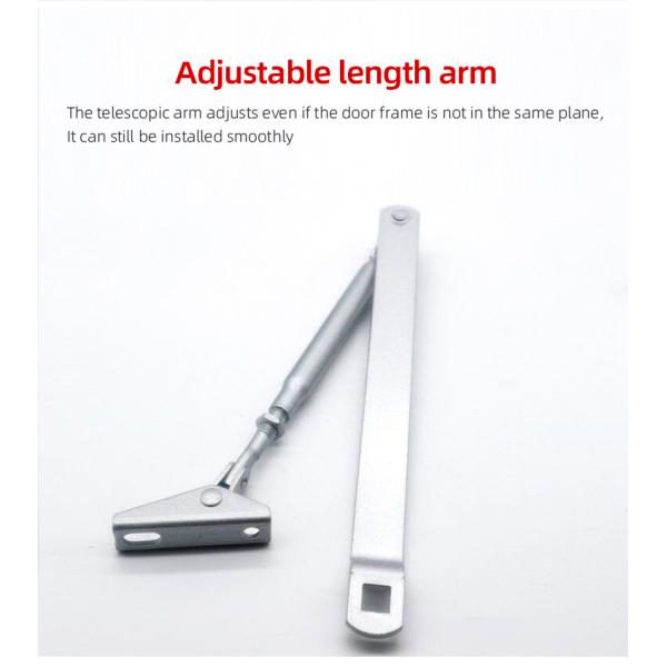 Aluminum Alloy Auto Door Closer Automatic Sensor Door Closer