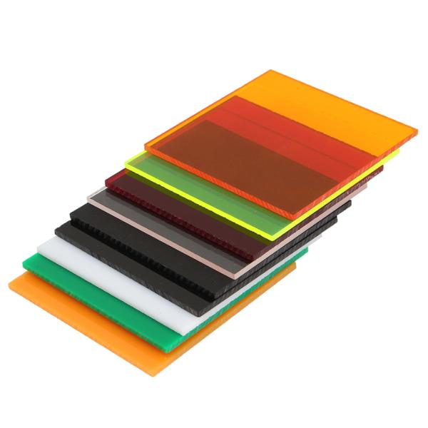 Hard Clear PMMA Laminate Sheet 4x8 Plastic Panels For Walls