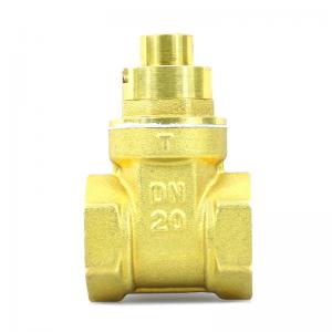 Buy cheap 6 Inch Sluice Gate Valve PN40 Bellow Seal Gate Valve Brass Magnetic Lock DN20 product