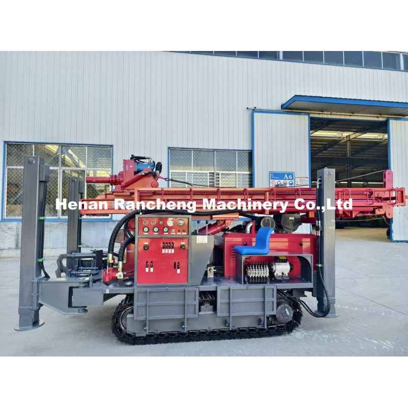 350m Bore Depth 8600Kg Hydraulic Crawler Water Well Drilling Machine Dual-purpose Drill Rig