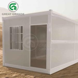 Buy cheap Shockproof Slope Roof Grande Fold Up Container Homes For Construction product