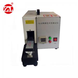 Buy cheap Electric Friction Decolorization Tester For Fabric Dry / Wet Rubbing Fastness product