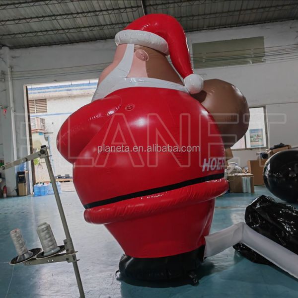 Factory Direct Giant 3m PVC Inflatable Santa Claus Christmas for Outdoor Decoration, Yard and Garden Display